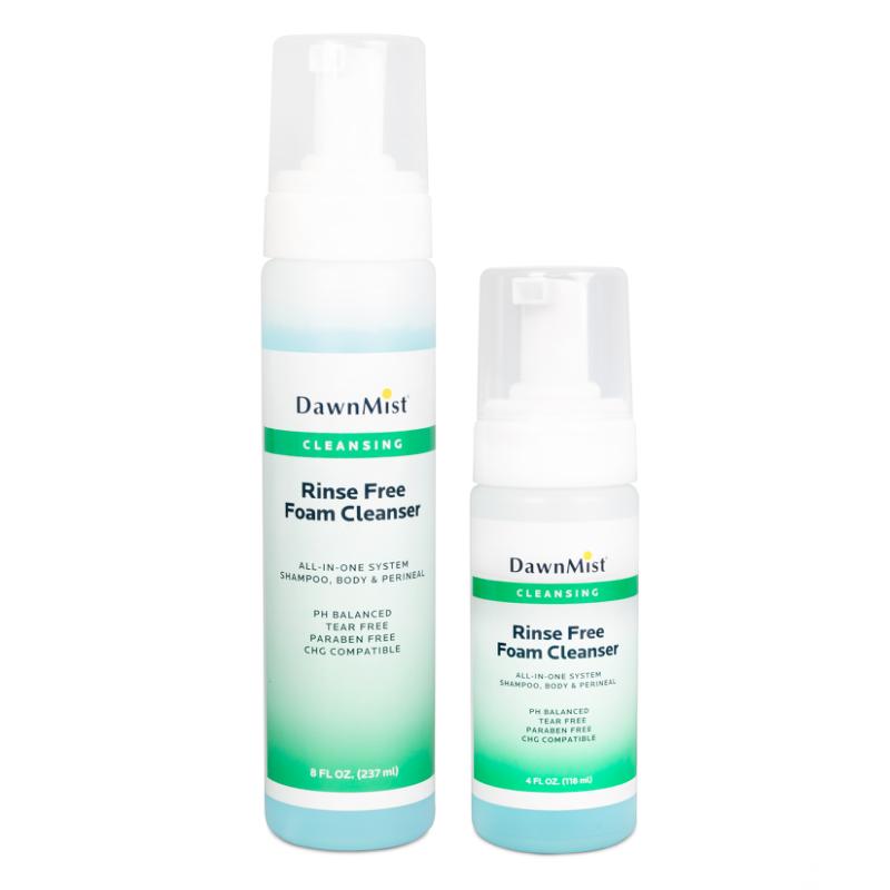 Dukal | Rinse Free Foam Cleanser, 4 oz | RFFC04
