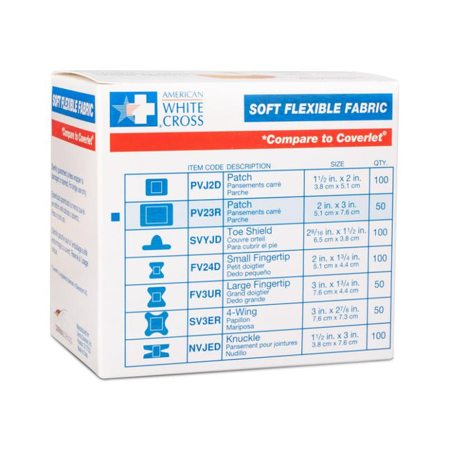 Dukal | Soft Flexible Fabric Adhesive Bandages 2 x 3 | PV23R