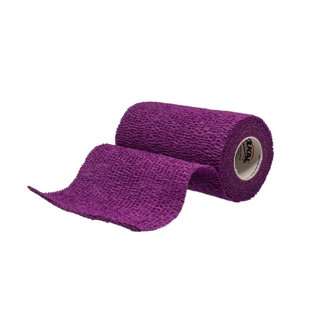 Dukal | Non-Sterile Cohesive Bandage 4" x 5 yd, Purple | 8046PLLF