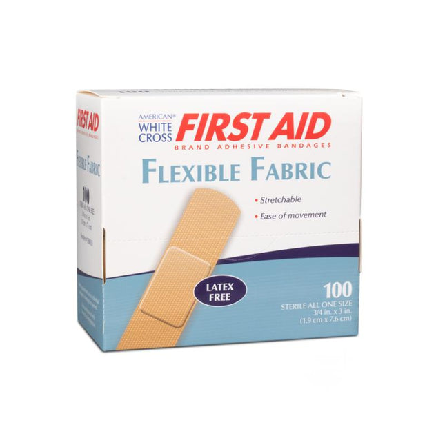 Dukal | Flexible Fabric Adhesive Bandages 3/4 x 3 | 1580033