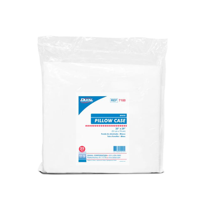 Dukal | Dukal Disposable Pillow Case 20" x 29", White | 7100