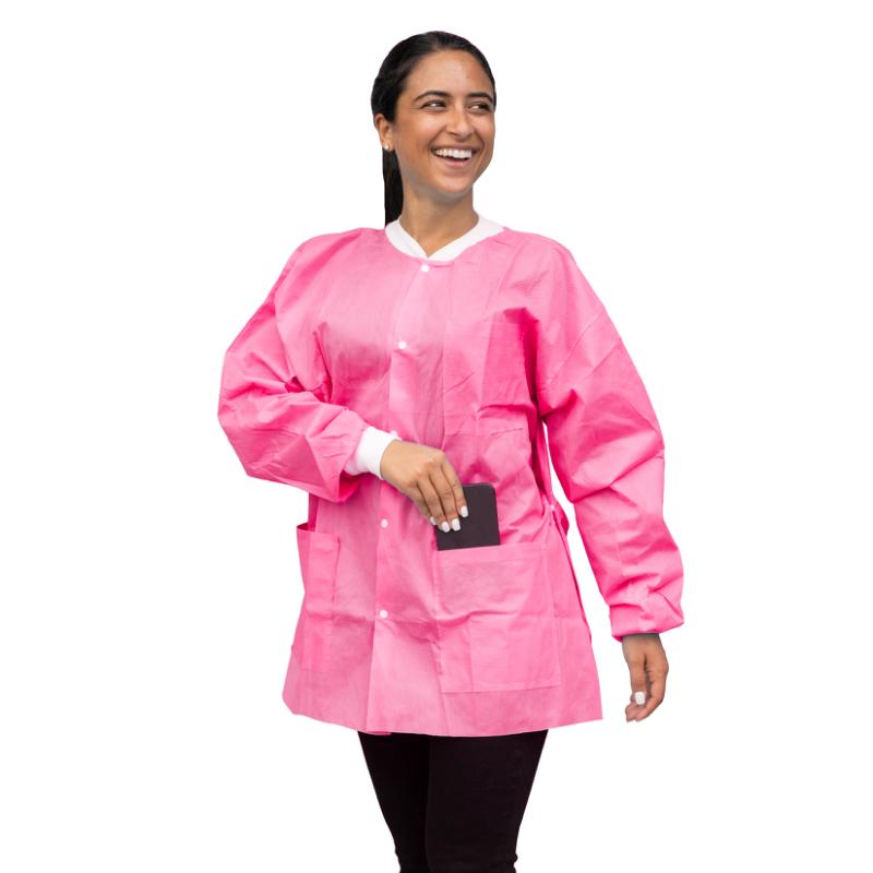 Dukal | FitMe Lab Jackets S Raspberry Pink | UGJ-6509-S
