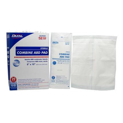 Sterile ABD Pad 8" x 10" | 5810 | | ABD Pad, Surgical Products, Surgical Specialty Dressings | Dukal | SurgiMac