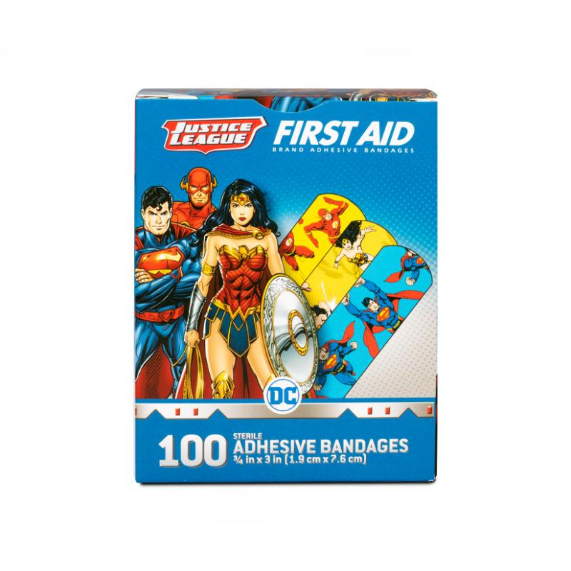 Dukal | Justice League™ Stat Strip® Adhesive Bandages 3/4 x 3 | 10790
