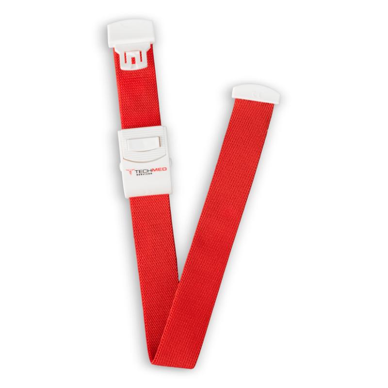 Dukal | Non Latex Tourniquet, Push Button, Red | 4418