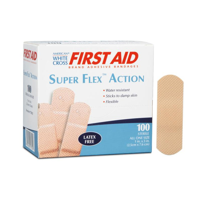 Dukal | Super Flex Foam Adhesive Bandages 1 x 3 | 1770033