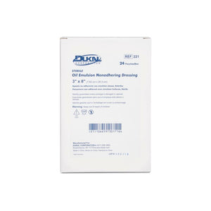 Dukal | Sterile Oil Emulsion Dressing 3" x 8" | 221