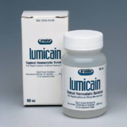 Lumicain Hemostatic Solution Aluminum Chloine Hexahydrate 25% Solution | 9045010 | | Hemostatic Solution, Pharmaceuticals, Rx | Premier Dental | SurgiMac