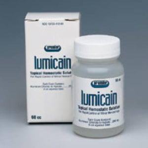 Lumicain Hemostatic Solution Aluminum Chloine Hexahydrate 25% Solution 9045010