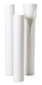 Crepe Table Paper Roll, White, 12 Rolls Per Case 18-6218