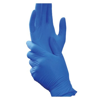 Avianz E-Z Don Blue Nitrile Powder Free Exam Gloves | AZ-32555-DON-N-PF | | Dental, Disposable Dental Supplies, Disposable Medical supplies, Nitrile Exam Gloves | Mexpo International Inc | SurgiMac