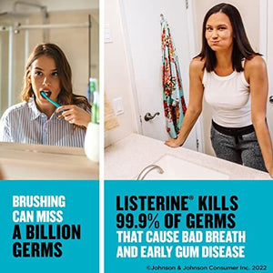 Listerine Cool Mint Antiseptic Mouthwash, Bad Breath & Plaque Oral Care, 500 mL 20506-1.1