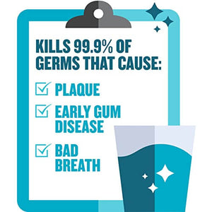 Listerine Cool Mint Antiseptic Mouthwash, Bad Breath & Plaque Oral Care, 500 mL 20506-1.1