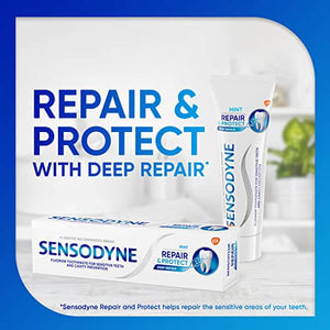 Sensodyne Repair and Protect Toothpaste, 3.4 Oz (3 Pack) 134758-3