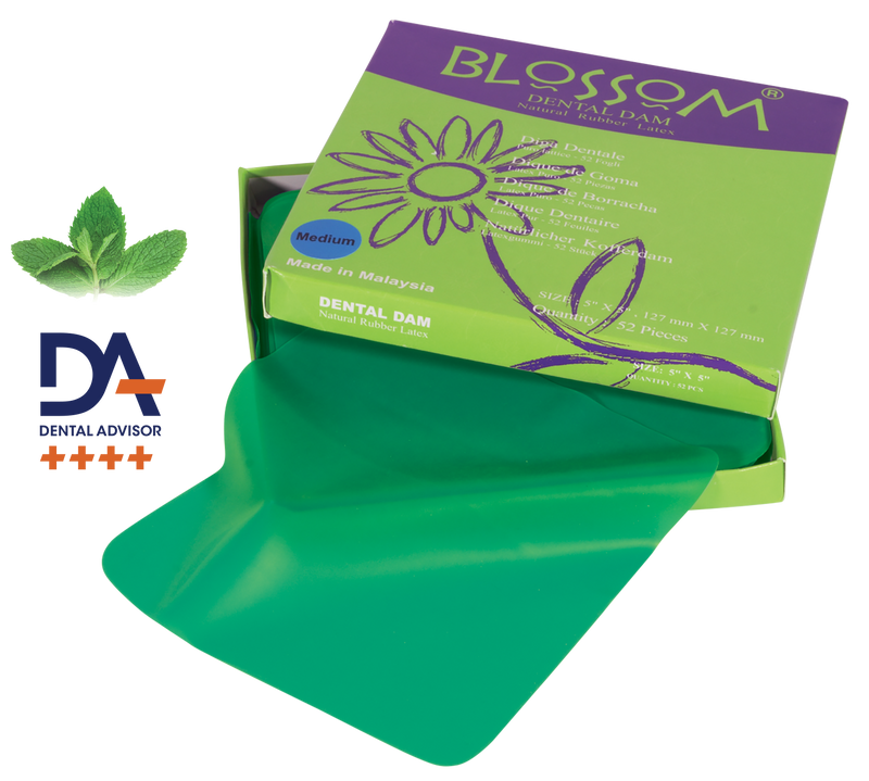 Blossom Green Rubber Dental Dam BM 1355-RD-DAM