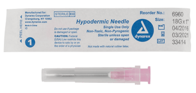 Hypodermic Needle - Non-Safety by Dynarex