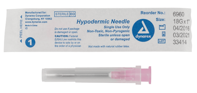 Dynarex | Hypodermic Needle - Non-Safety by Dynarex | 6960-Bx