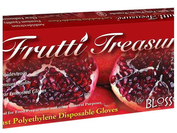 Frutti Treasure Cast Polyethylene Gloves FT 70886-CPE