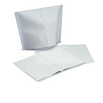 Poly Coated Headrest Covers, 10" x 13", White, 500/cs (65 cs/plt) L3WHA