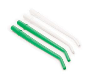 Surgical Aspirator Tips, Green, 1/4