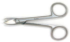 Quala | Scissors, Crown & Gold Curved, Smooth 4½