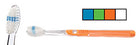 Quala | Toothbrush, Clear Grip, Cello Wrap, 72/cs | Q10420