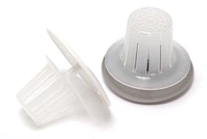 Cuspidor Screens, Large/Universal, Gray, 2½", Fits A-Dec, Ampco, Belmont, Dabi Atlante, Dansereau, DCI, Den-Tal-Ez, Forest, Knight, Marus, MDT, Proma, Ritter, 25/bx Q9039