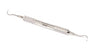 Titanium Implant Scaler, Anterior Offset Sickle 6/7, #6 Handle