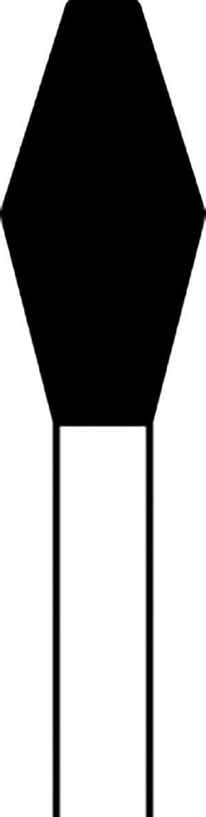 Occlusal Reduction/Finishing, Large Head, 811-037 Coarse, 25/pkg Q2090036