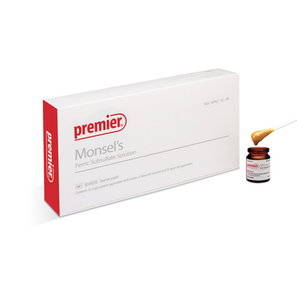 Premier Medical Monsel'S Solution Ferric Subsulfate/Thickened 8Ml | 9045055-CS | | Anesthesia Products Rx lic, Pharmaceuticals | Premier Dental | SurgiMac
