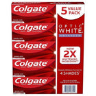 Colgate | Colgate Optic White Advanced Teeth Whitening Toothpaste, 5 pk./4.2 oz. | 244506