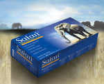 Safari Powder Free Nitrile Exam Gloves S SFR 84226-N-PF