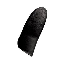 Safari Black Nitrile Powder Free Textured Exam Gloves SFR 87525-B-N-PF