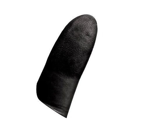 Safari Black Nitrile Powder Free Textured Exam Gloves SFR 87525-B-N-PF