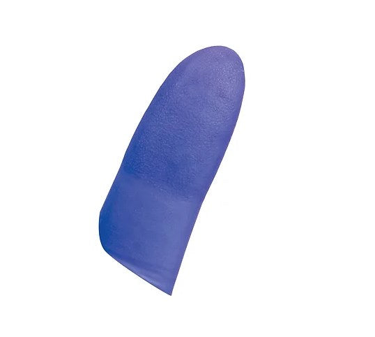 Safari Light Blue Chloroprene Powder Free Textured Exam Gloves SFR 89245-CHL-LB-PF-2