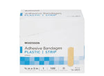 McKesson Adhesive Strip Plastic Rectangle Tan Sterile 16-4823