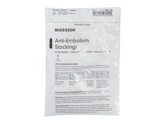 Anti-embolism Stocking Thigh High Inspection Toe McKesson 84-22-12