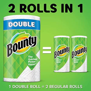 Bounty Select-A-Size® Double 2-Ply Paper Towels, 98 Sheets Per Roll, Pack Of 12 Roll 14111703