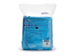 Chemotherapy Procedure Gown NonSterile AAMI Level 2 / ASTM D6978 Disposable 16-54KVM-1