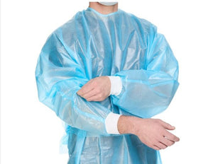 Chemotherapy Procedure Gown NonSterile AAMI Level 2 / ASTM D6978 Disposable 16-54KVL