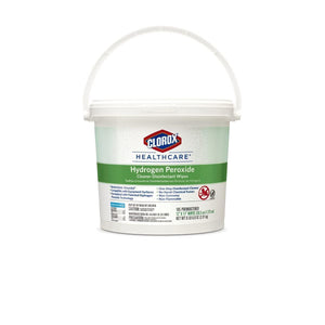 Clorox Hydrogen Peroxide Wipes: Thorough, Reliable Clean - Surgimac 30826