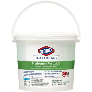 Clorox Hydrogen Peroxide Wipes: Thorough, Reliable Clean - Surgimac 30826