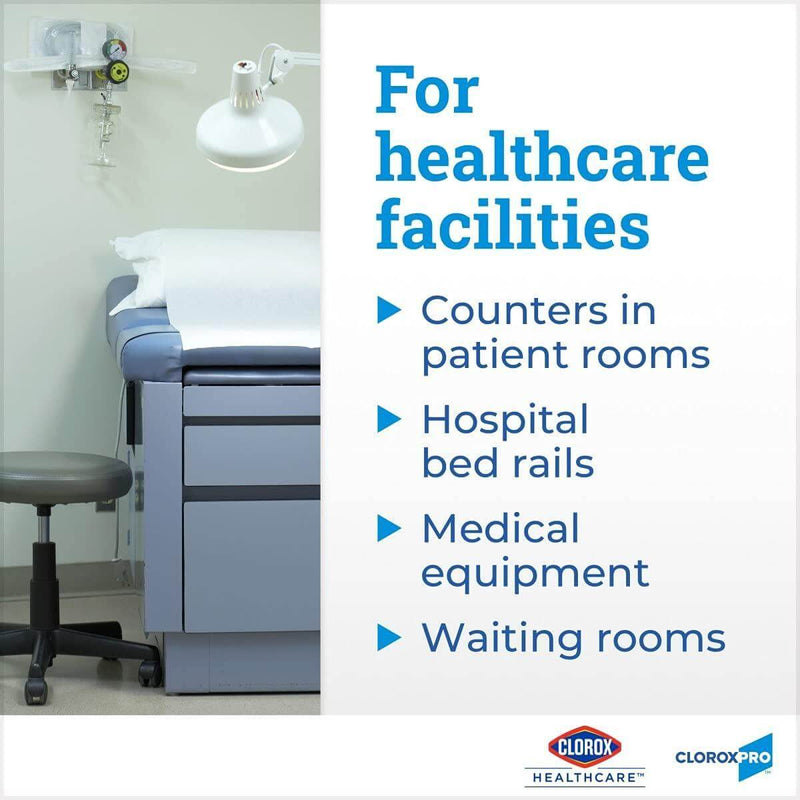 Clorox Hydrogen Peroxide Wipes: Thorough, Reliable Clean - Surgimac 30826