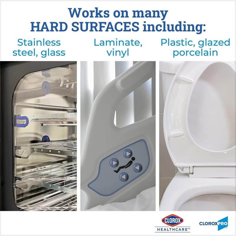 Clorox Hydrogen Peroxide Wipes: Thorough, Reliable Clean - Surgimac 30826