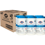 Clorox Healthcare Surface Disinfectant Cleaner Premoistened Germicidal Manual Pull Wipe 150 Count 30577