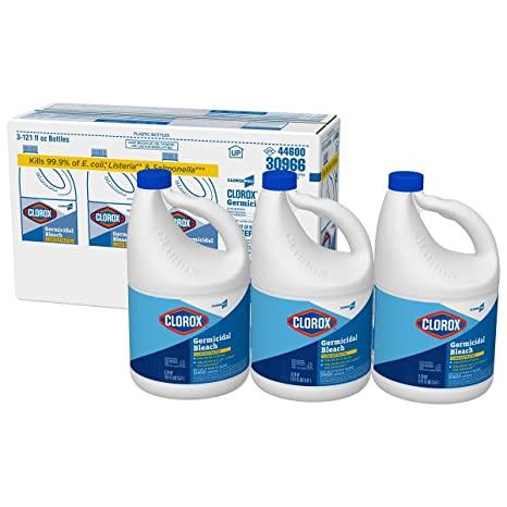 CloroxPro Clorox Bleach Germicidal Manual Pour Liquid Concentrate 121 oz 30966-CS