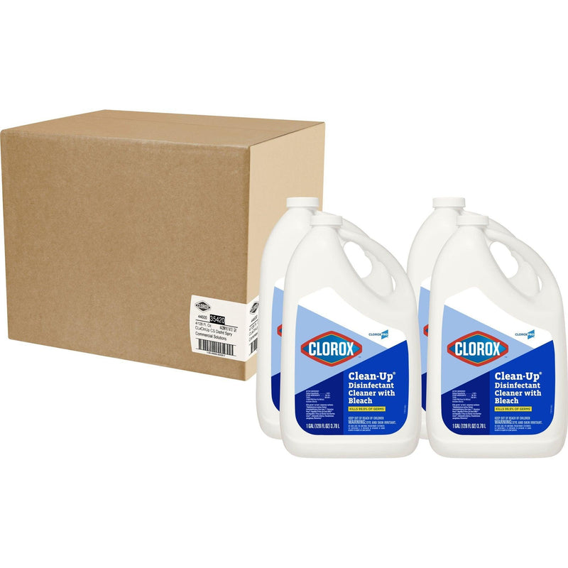 CloroxPro Clorox Clean-Up with Bleach Surface Disinfectant Cleaner Refill Manual Pour Liquid 1 gal. Jug 35420_CS