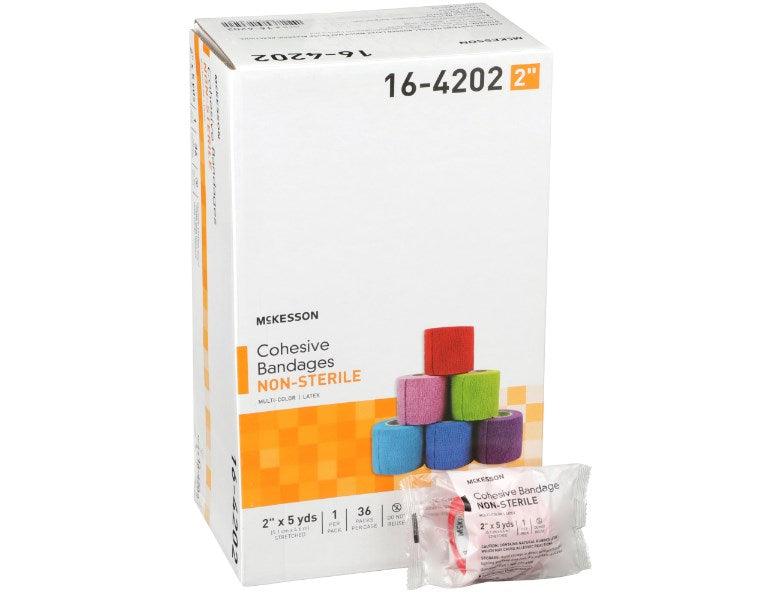 Cohesive Bandage Standard Compression Self-adherent Closure NonSterile 16-4304-1