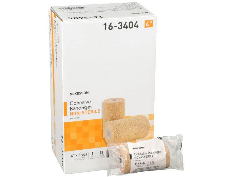 Cohesive Bandage Standard Compression Self-adherent Closure NonSterile 16-3404-1