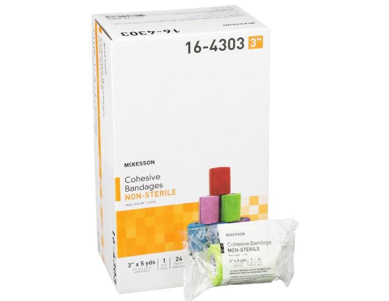 Cohesive Bandage Standard Compression Self-adherent Closure NonSterile 16-3202